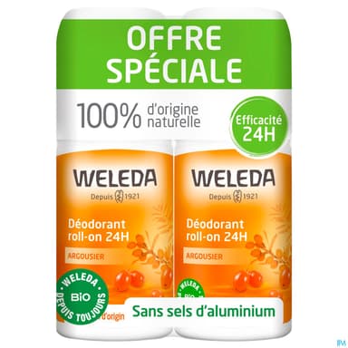WELEDA DEOD 24H ARGOUS ROLLON 50X2