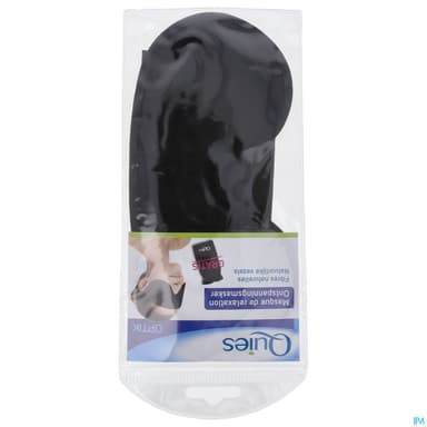Quies Optik Masque Relaxation Occultant Noir