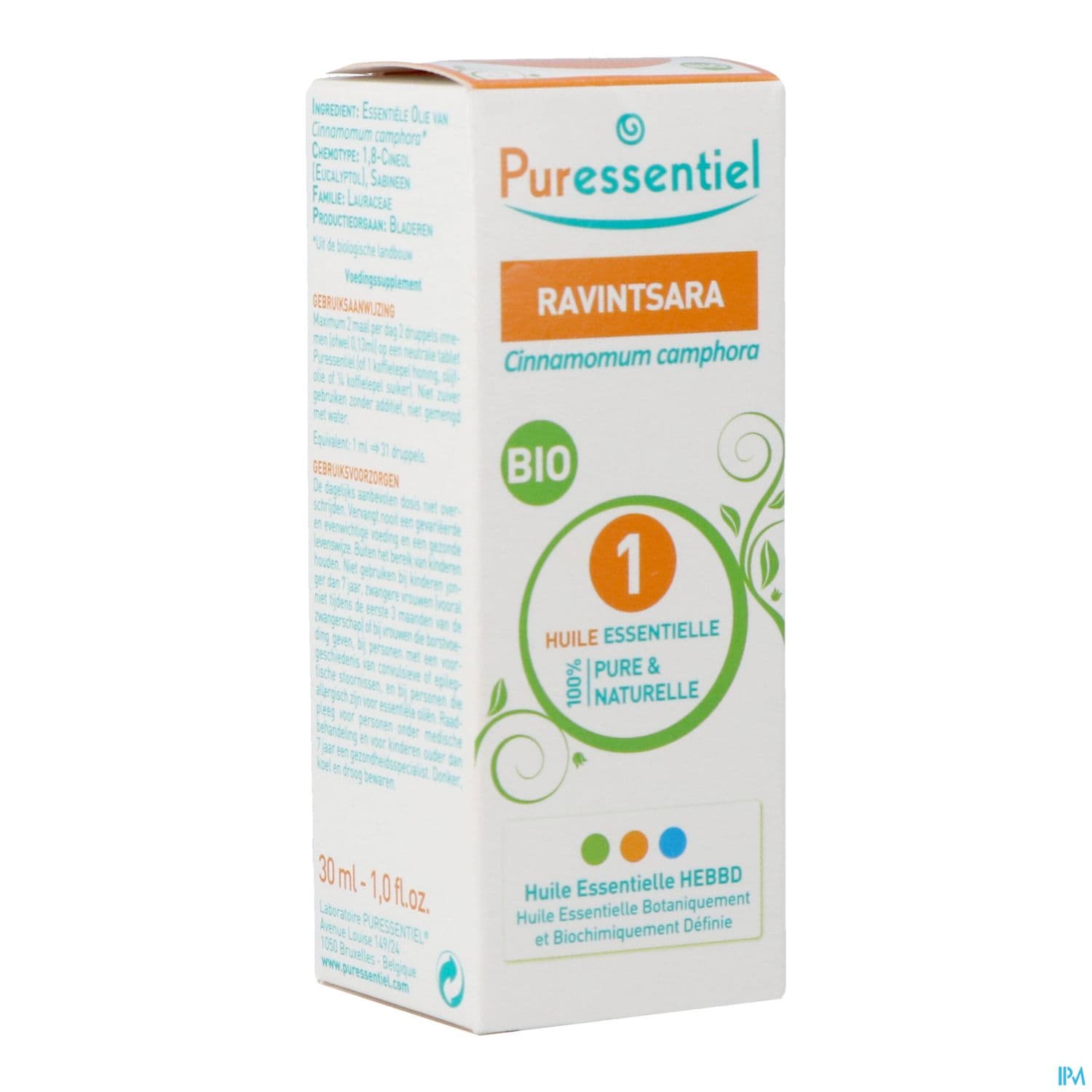 Puressentiel Huile Essentielle Ravintsara Bio 30ml