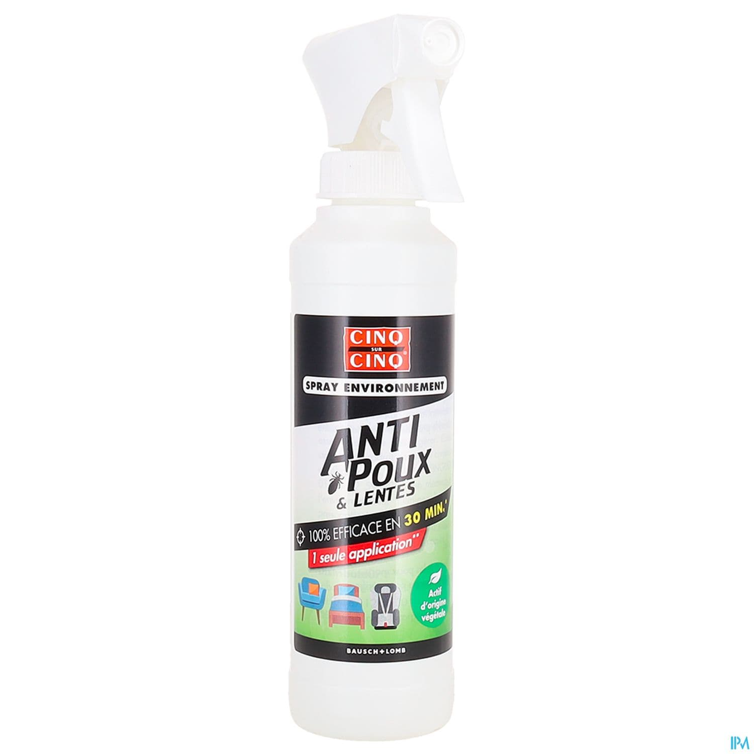 Cinq Sur Cinq Environnement Antipoux Spray 250ml