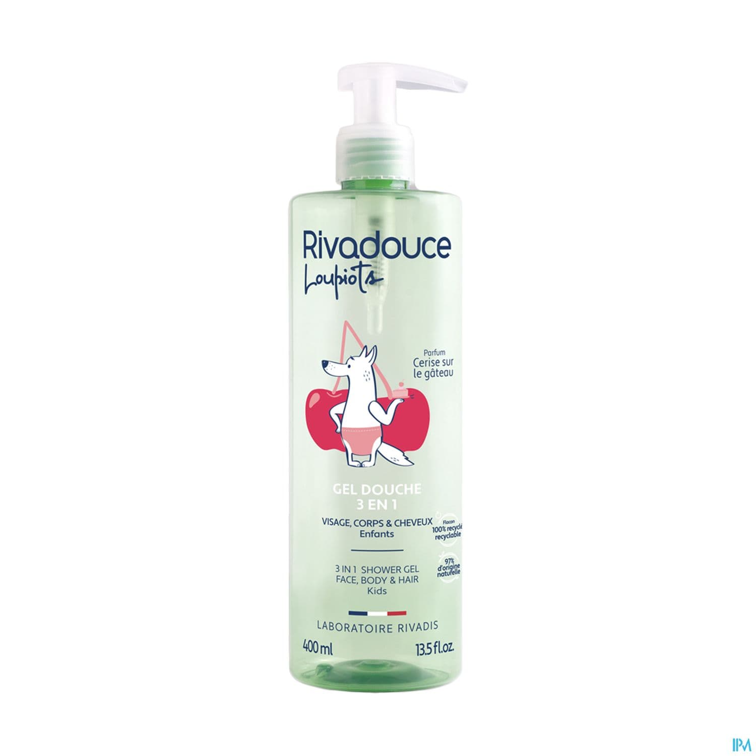 RIVADOUCE GEL DCH 3EN1 CERIS 400ML