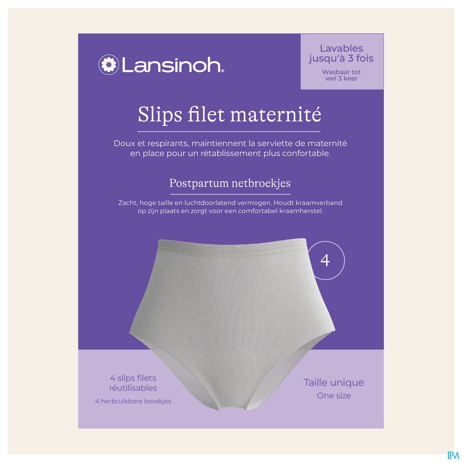 LANSINOH SLIP FILET MATERNITE LAV4