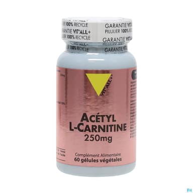 VIT ALL+ ACETYL L CARNIT 250MG 60
