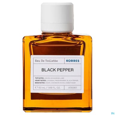 KORRES EDT H BLACK PEPPER 50ML.