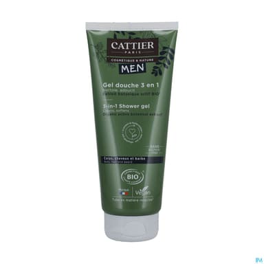 CATTIER MEN GEL DCHE 3EN1 200ML