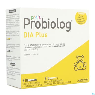PROBIOLOG DIA PLUS 10 SACHETS