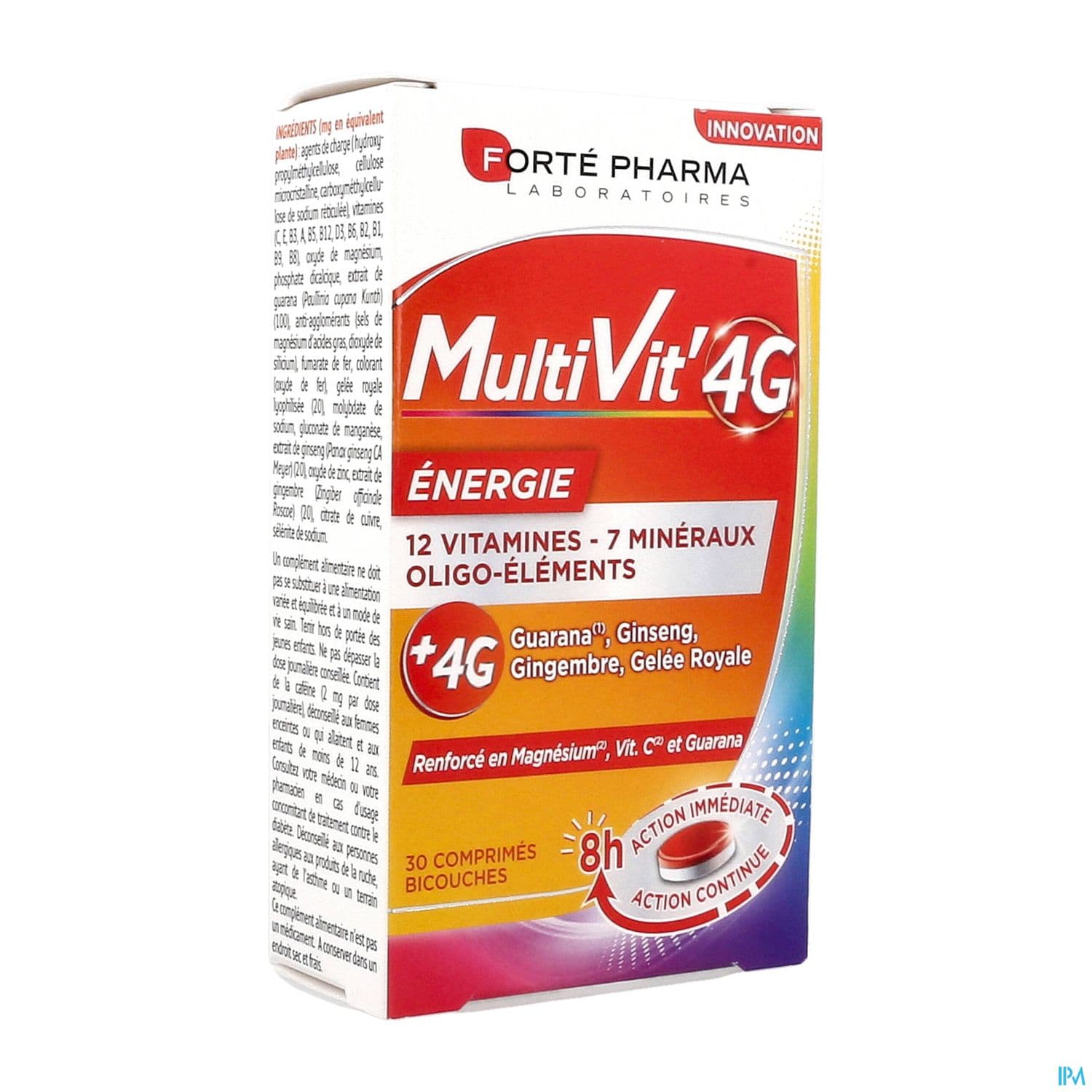 MULTIVIT'4G ENERGIE CPR 30