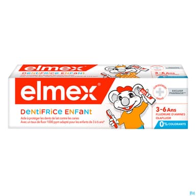ELMEX DENT ENFANT 3-6ANS 50ML