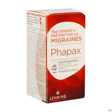 Phapax Solution Buvable En Gouttes 30ml
