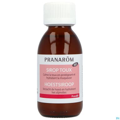 Pranarom Pranabb Sirop Gorge Toux Seche Sans Sucre Bio 120ml