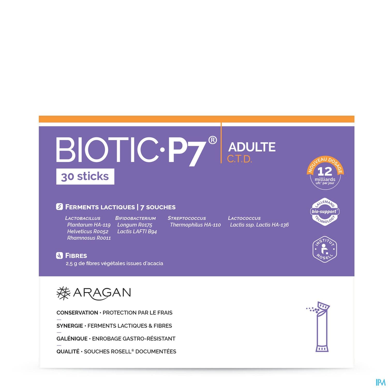 ARAGAN BIOTIC P7 ADULTE 30J SACH30