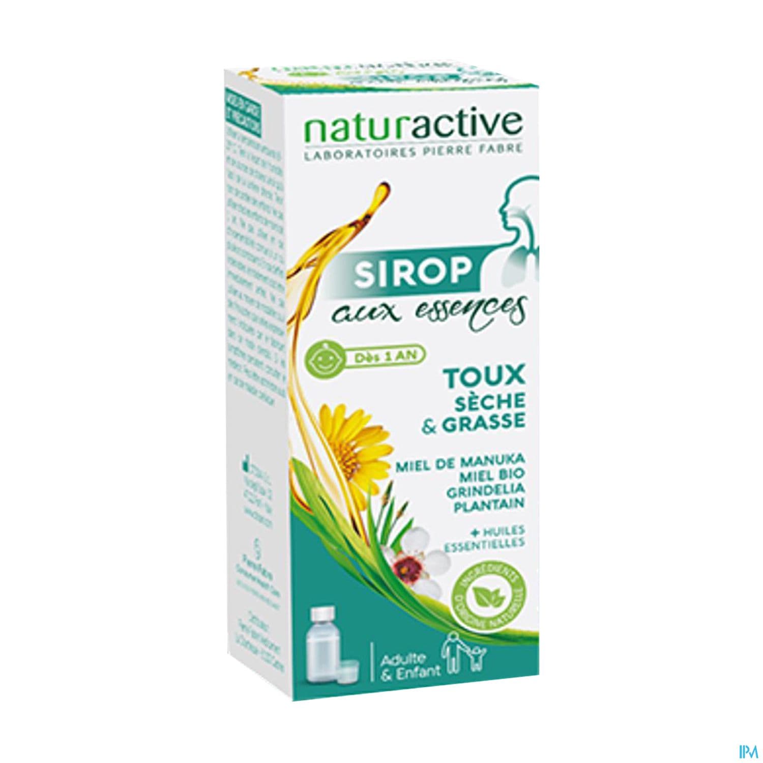 Naturactive Sirop Aux Essences Toux 120ml