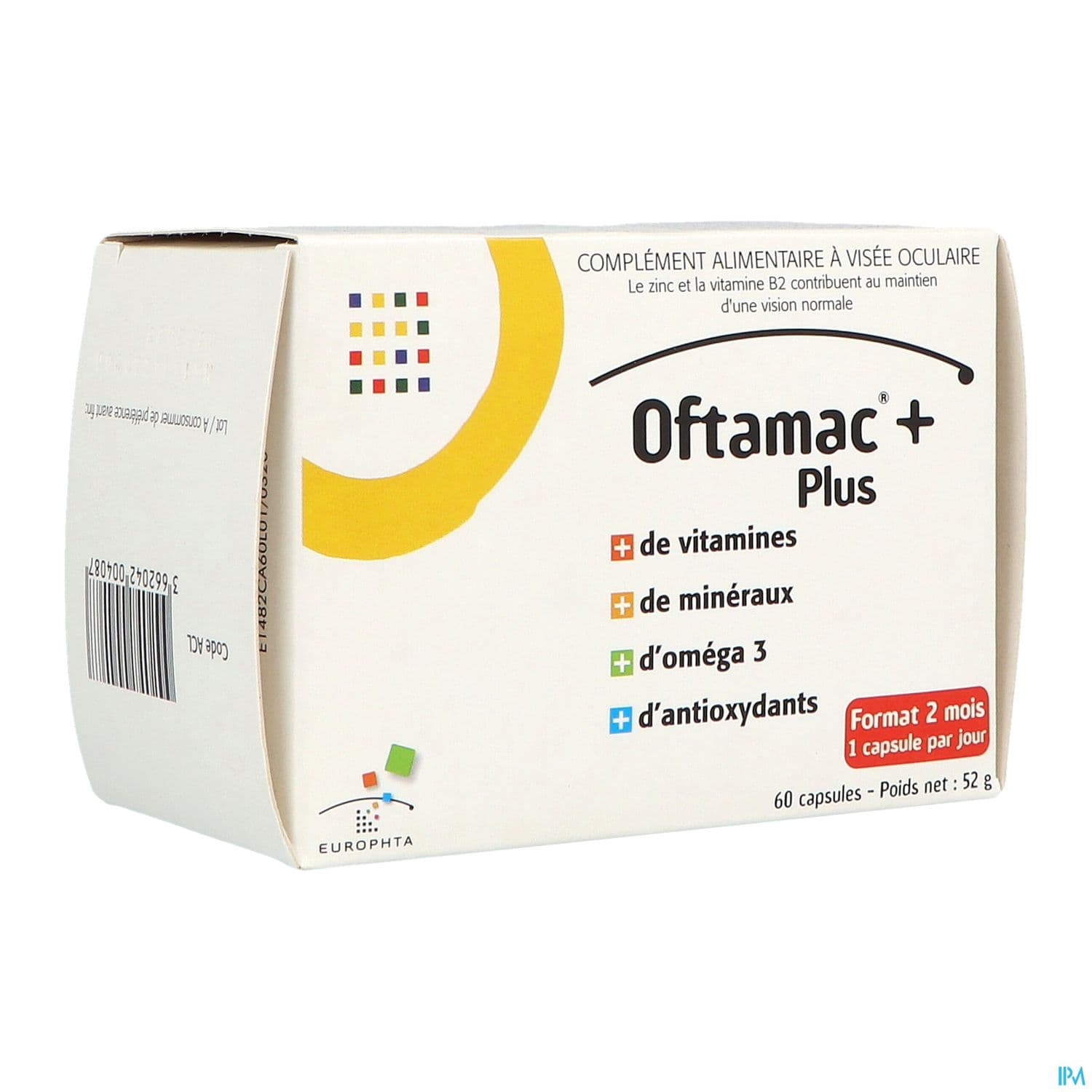 OFTAMAC PLUS CAPS 60