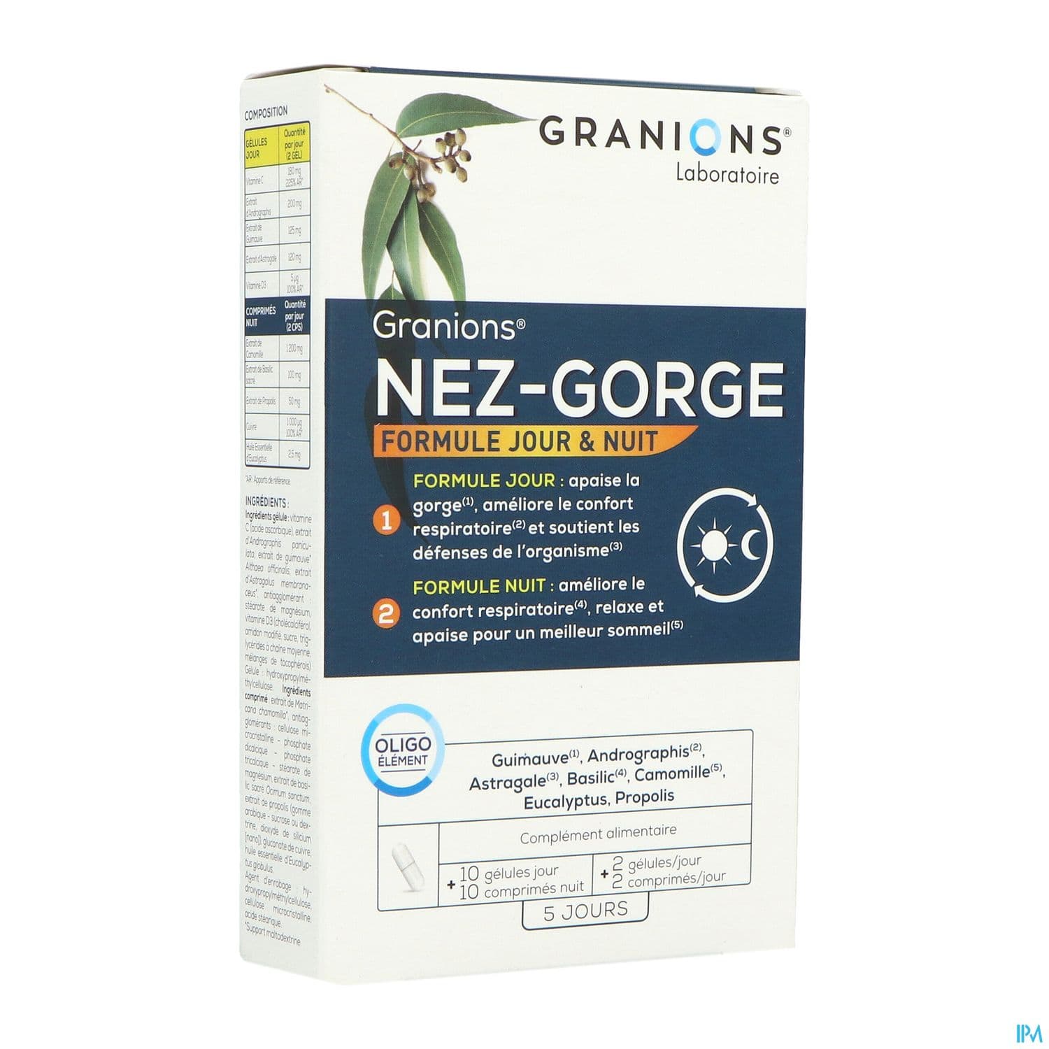Granions Nez Gorge Gelule 10 + Comprime 10