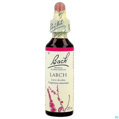 Fleurs De Bach Original 19 Larch Compte Gouttes 20ml