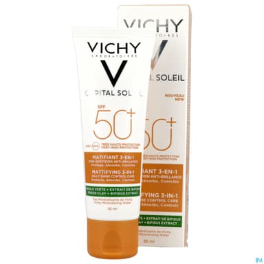 VICHY SOL MATIFIANT 3EN1 50+ 50ML