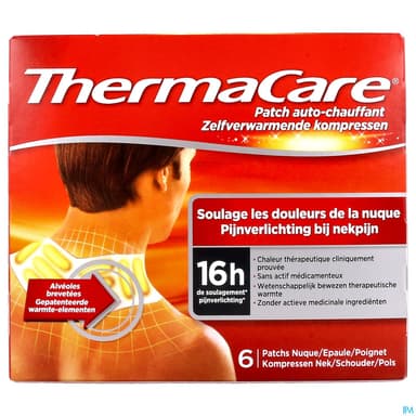 Thermacare Patch Chauffant Nuque Epaule Poignet X6