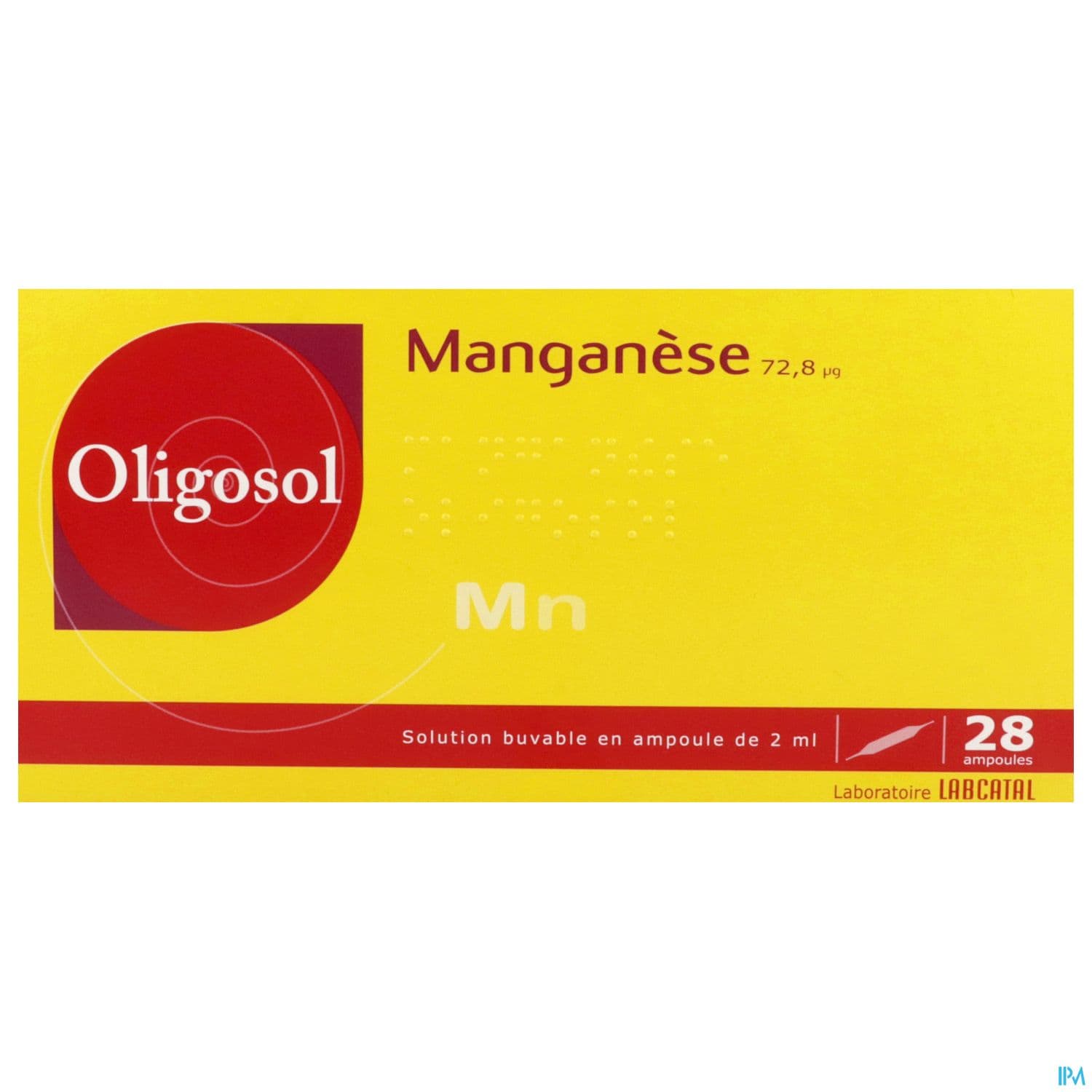 Oligosol Manganese Solution Buvable Ampoule 2ml 28