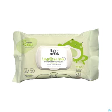 MKL BABY GREEN LINGETTE X56