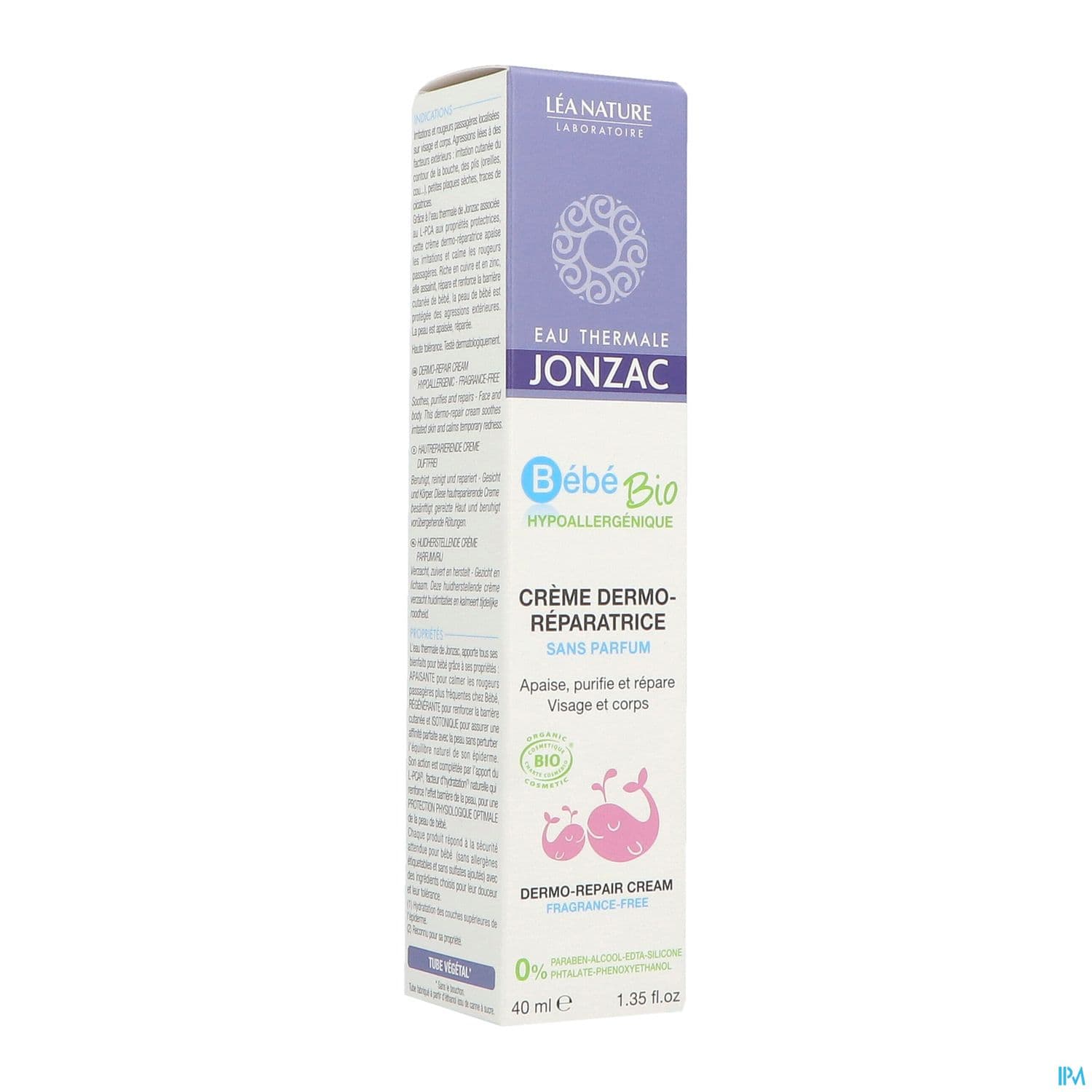 JONZAC BB CR DERMO REPARATRICE40ML