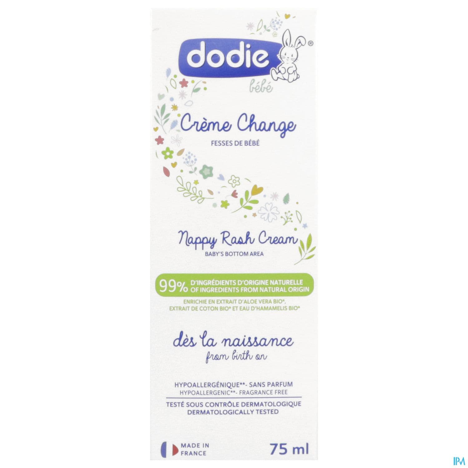 DOD CREME CHANGE S/PARFUM 75ML