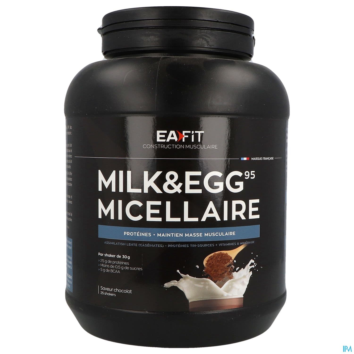 Eafit Milk Egg 95 Micellaire Poudre Chocolat 750g