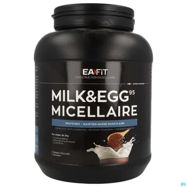 Eafit Milk Egg 95 Micellaire Poudre Chocolat 750g
