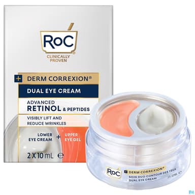 ROC DERM CORREXION DUO CONT YEUX
