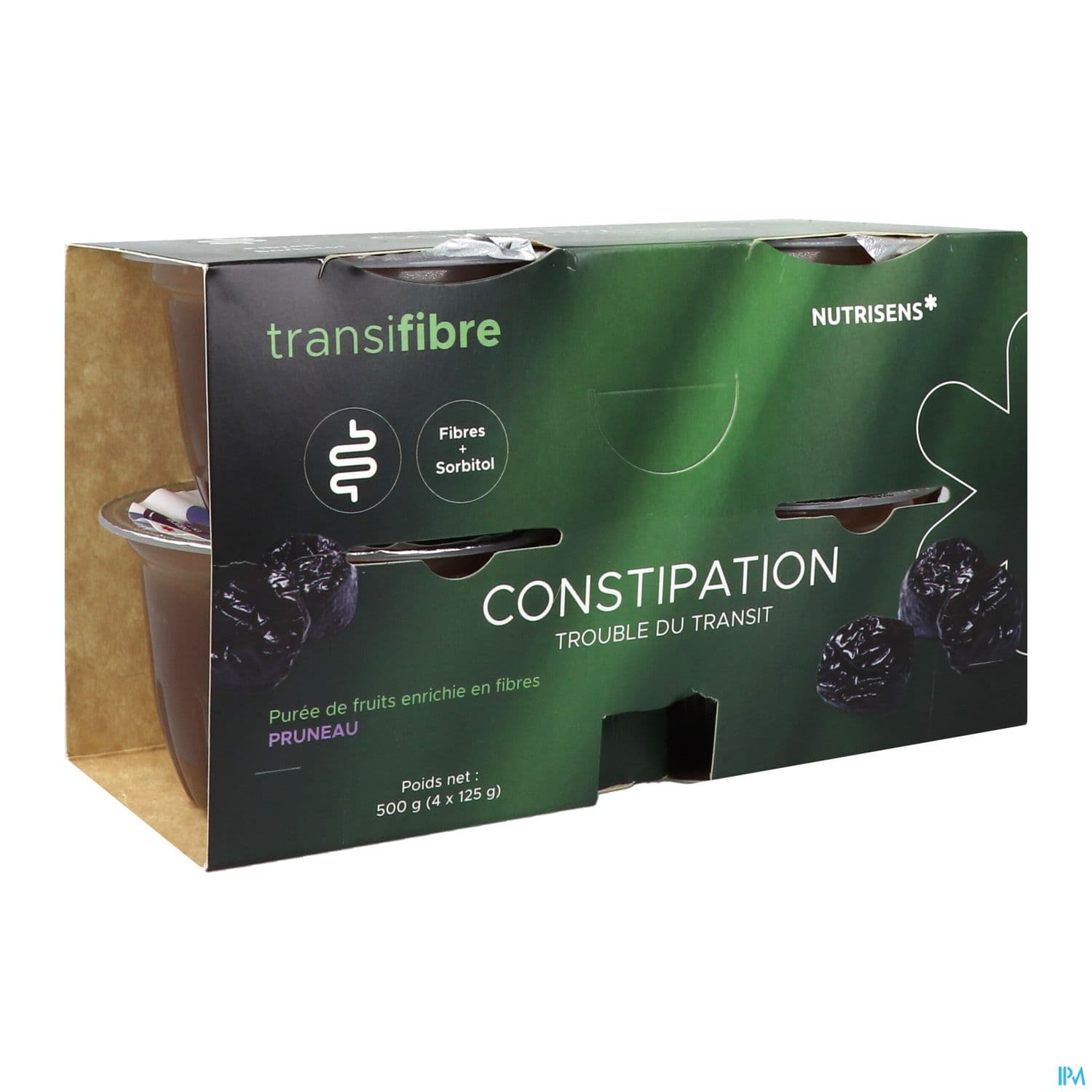 TRANSIFIBRE PUREE PRUNEAU POT X4 — Pharmacie Lafayette de Roubaix