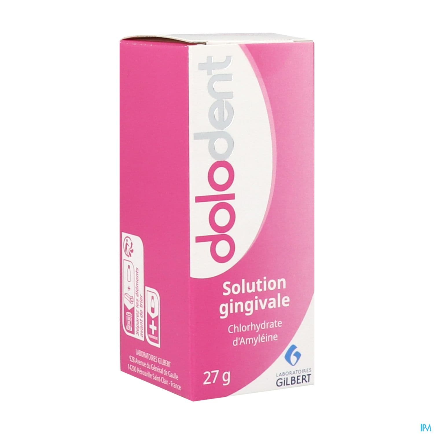 Laboratoires Gilbert Dolodent Solution Gingivale 27g