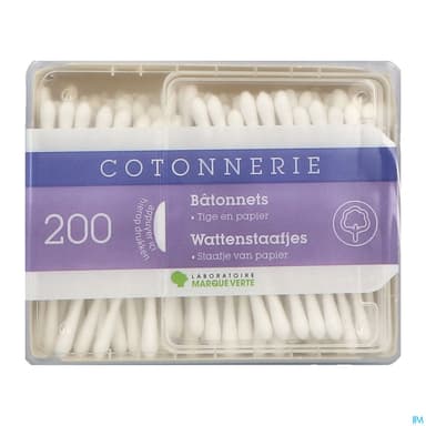 Quotisoin Batonnet Coton Tige 2 Extremites 200