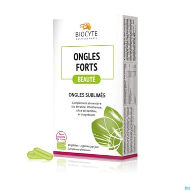 Biocyte Ongles Forts Gelule 40