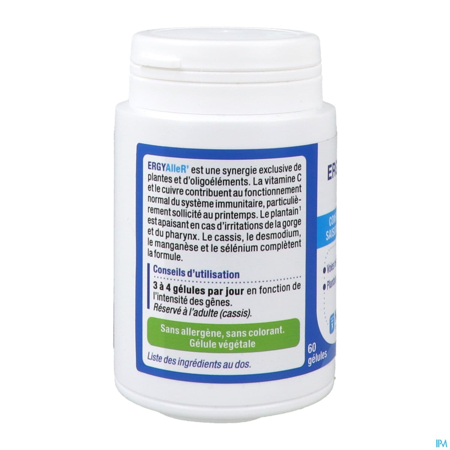 ERGYALLER’ GELULE 60