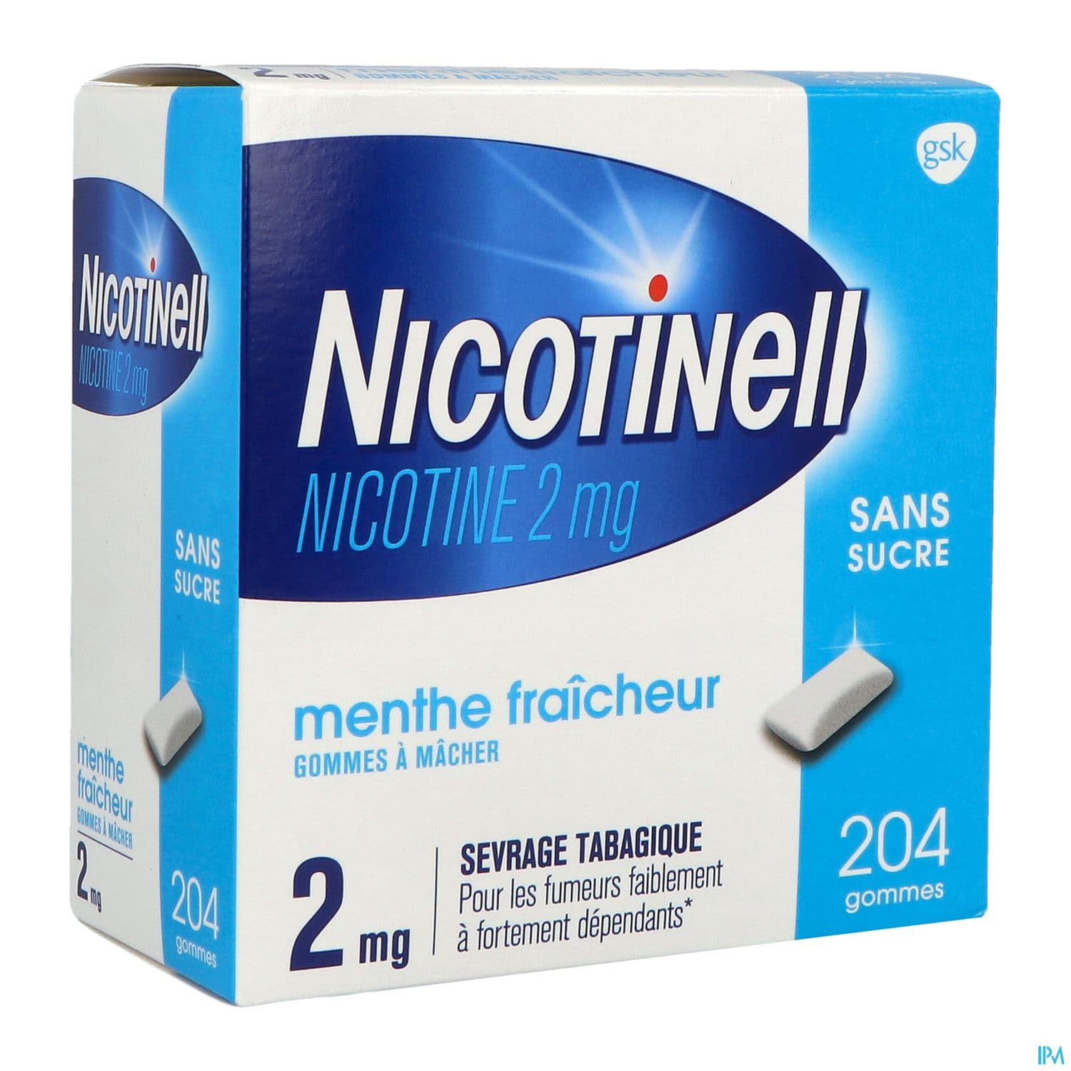 Nicotinell Menthe 2mg Sans Sucre Gommes A Macher 204
