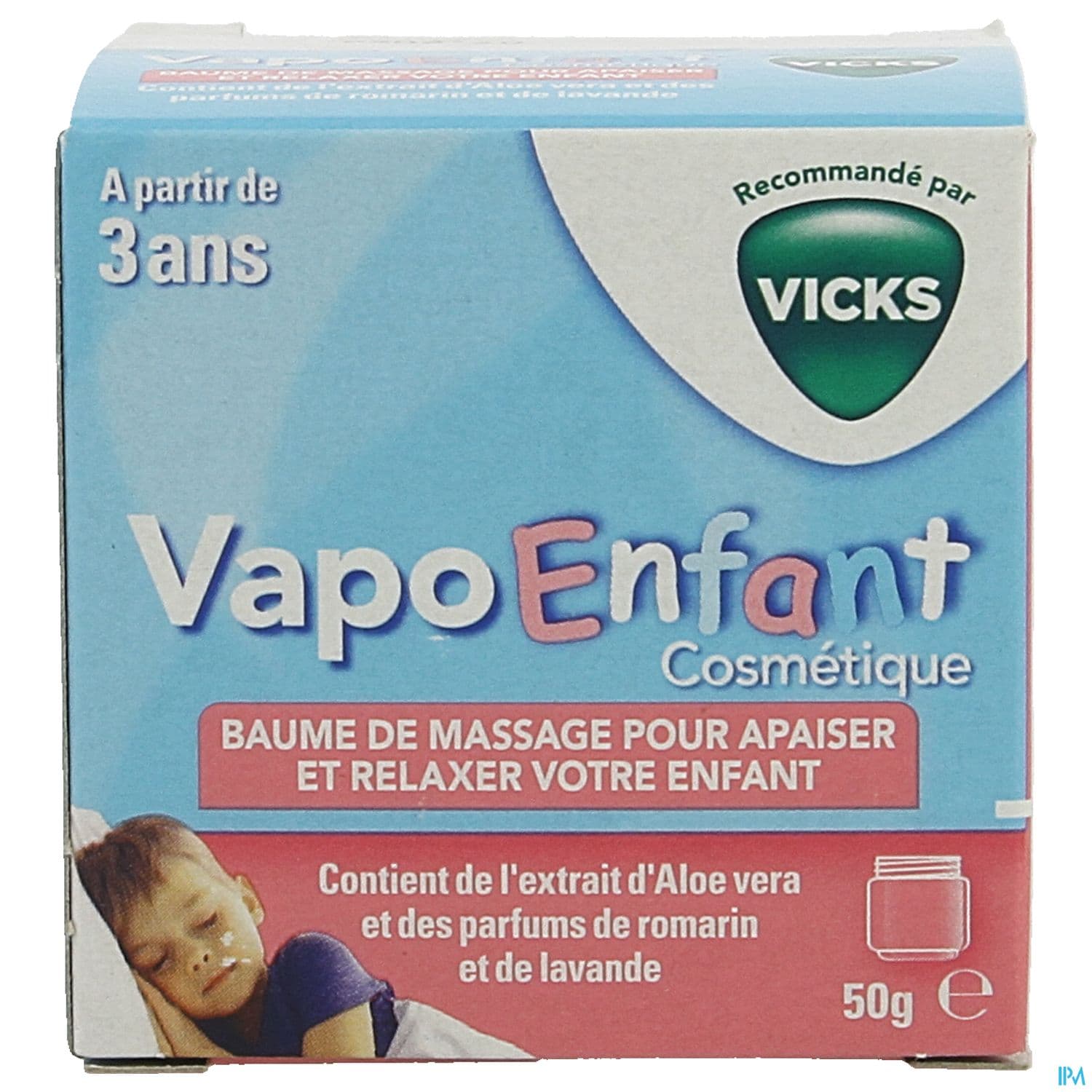 VAPOENFANT VICKS BAUM MASSAGE 50G