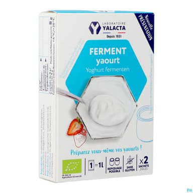 YALACTA FERMENT BIO YAOURT 4GX2