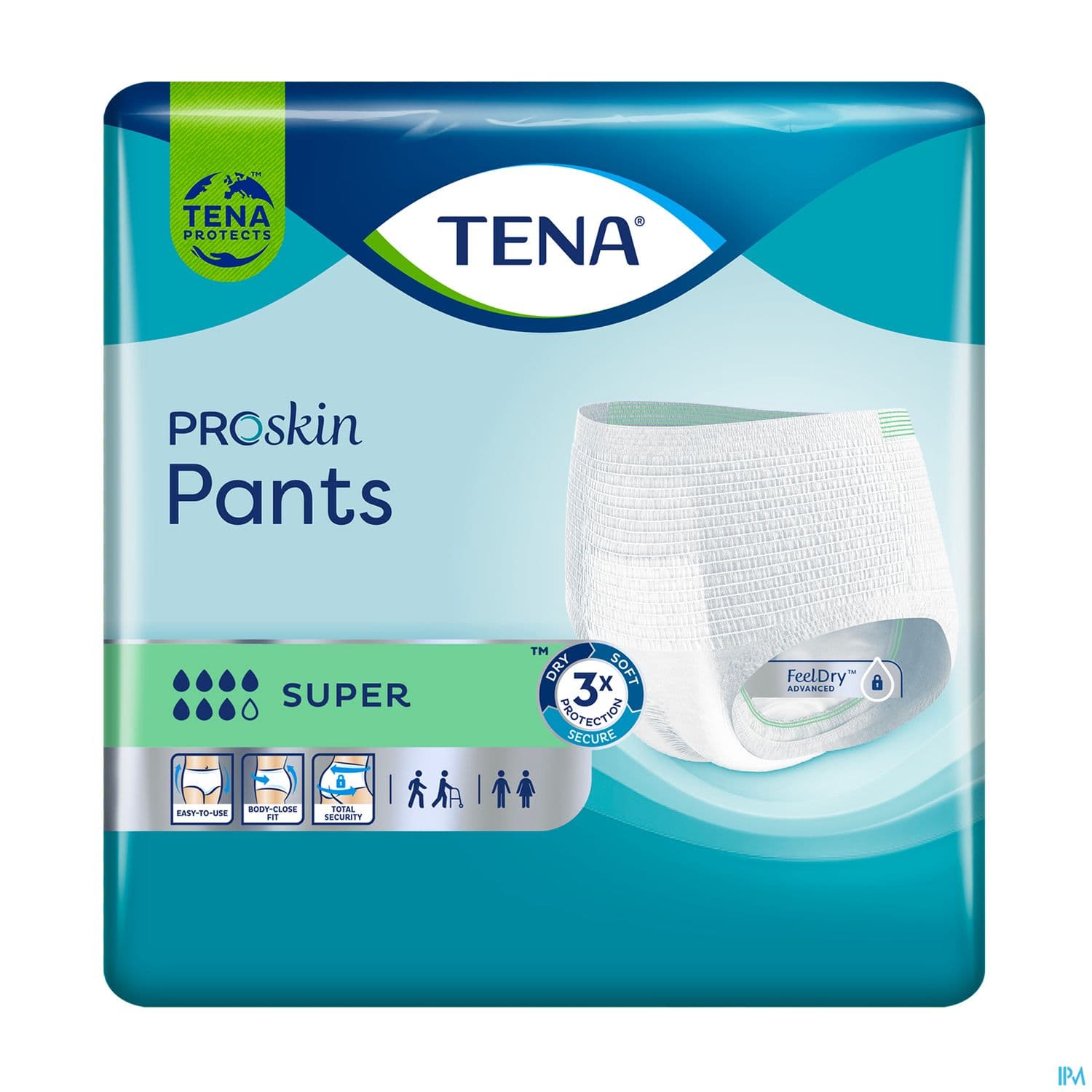 TENA PANTS PROSKIN SUP Slip absorb S Sac/12