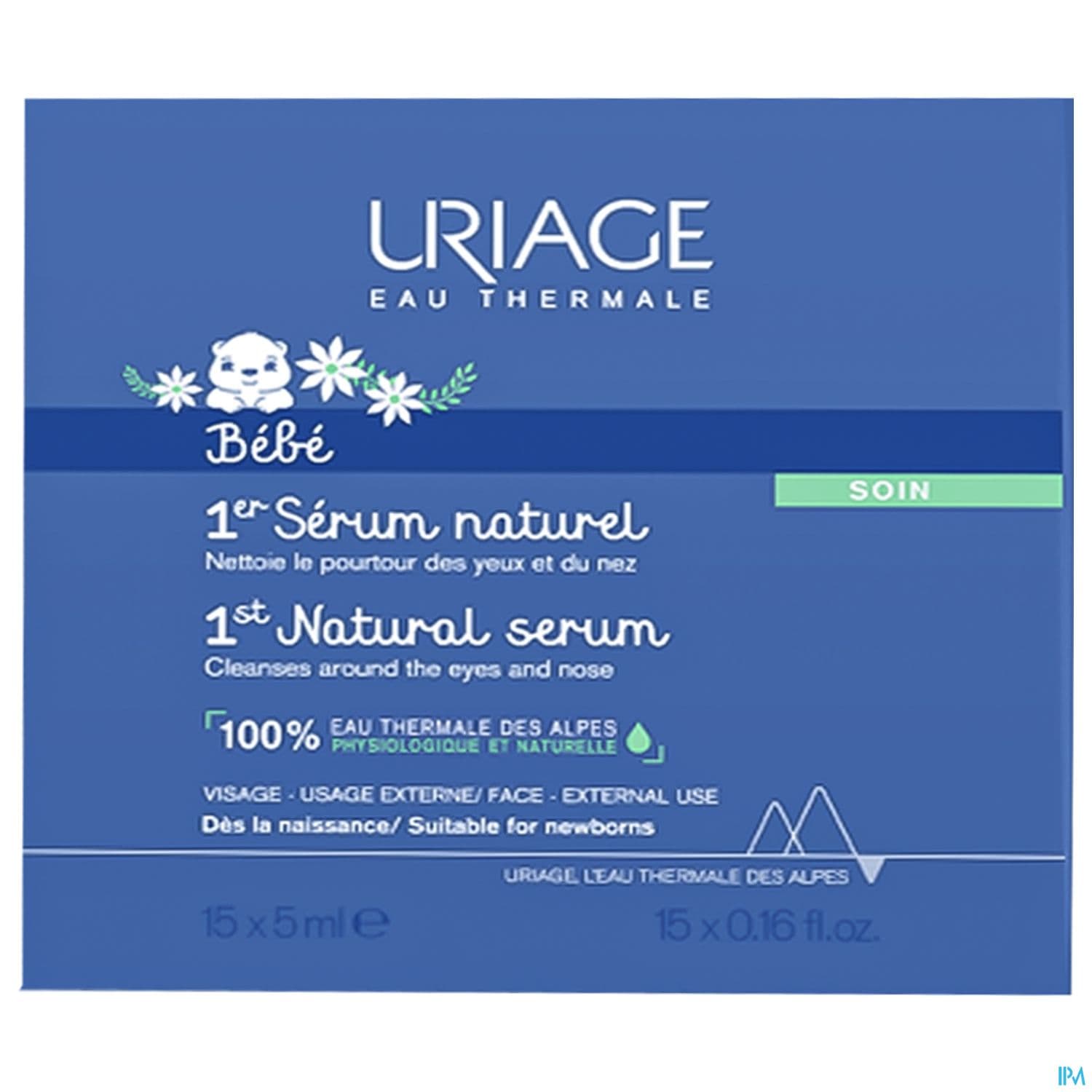 URIAGE BEBE 1ER SERUM NATUR 5MLX15