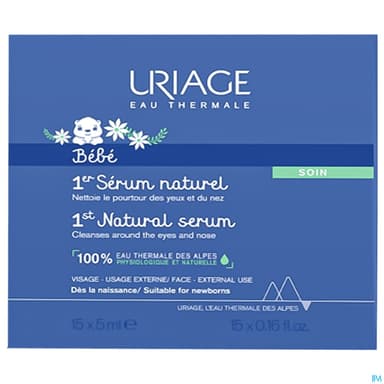URIAGE BEBE 1ER SERUM NATUR 5MLX15
