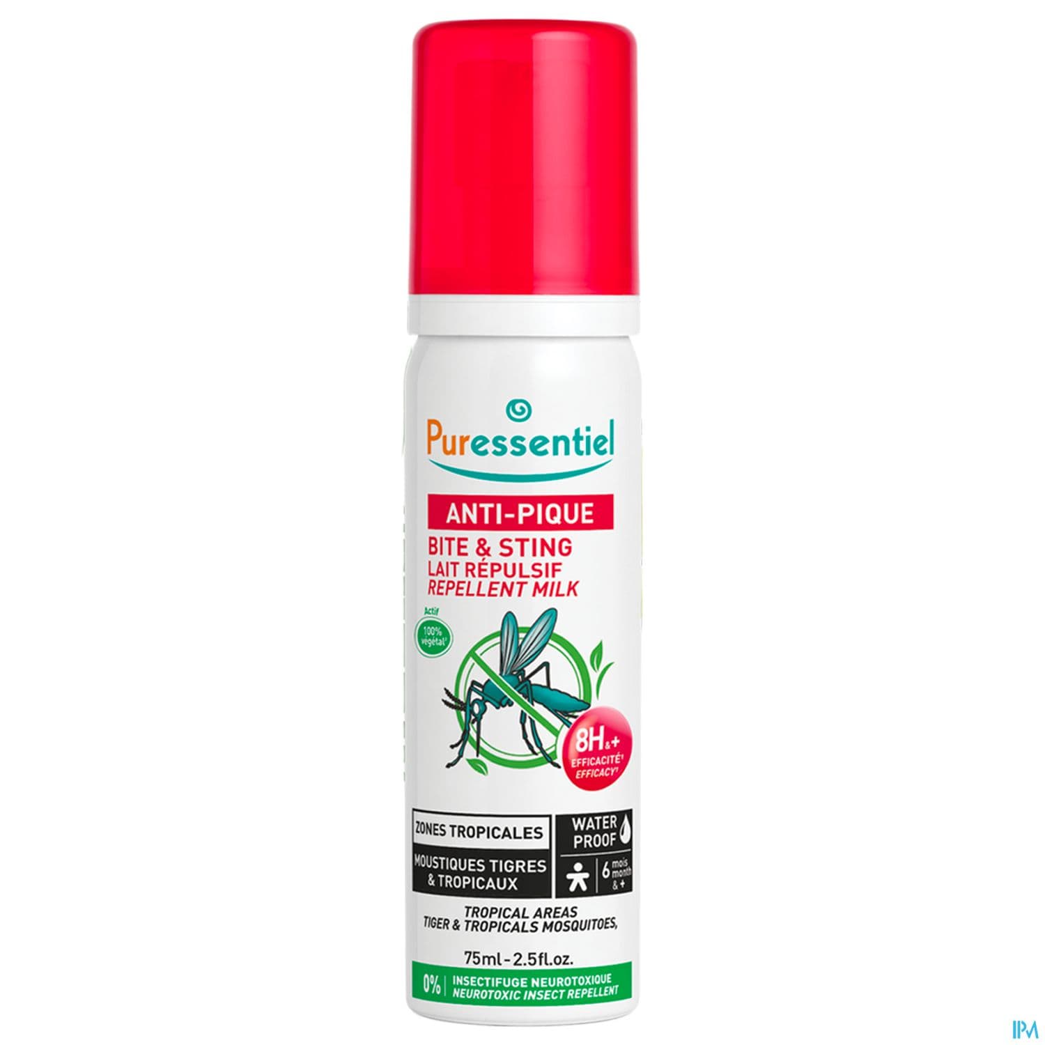 PURESSENTIEL LAIT REPULSIF 75ML