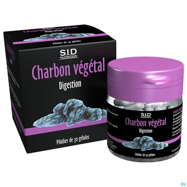 SIDN CHARBON VEGETAL GELULE 30