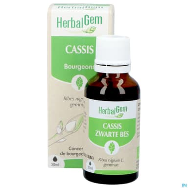 Herbalgem Cassis Bourgeon Macerat Glycerine Bio 30ml