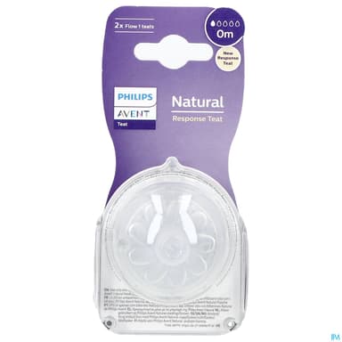 TETINE AVENT NAT RESPONSE T1 X2