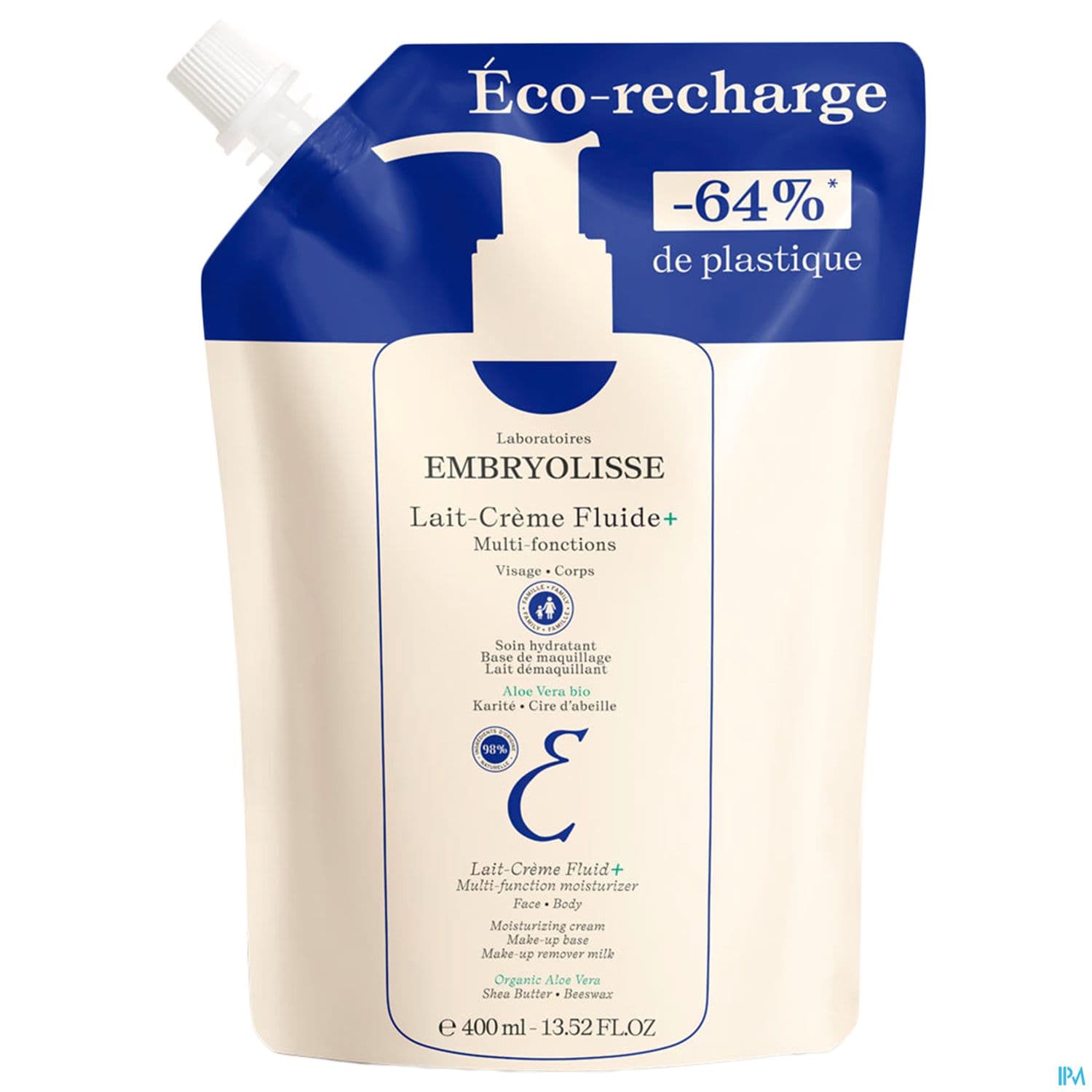 EMBRYOLISSE LAIT/CR FLUIDE+400RECH