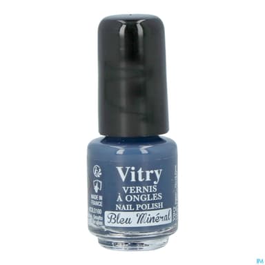 VITRY MINI VERNIS BLEU MINERAL 4ML