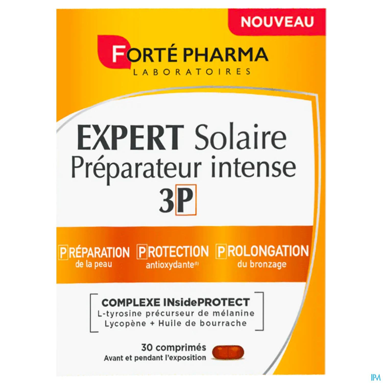 Forte Pharma Expert Solaire Preparateur Intense 3p Comprime 30