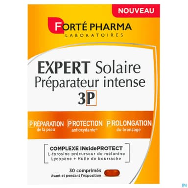 Forte Pharma Expert Solaire Preparateur Intense 3p Comprime 30