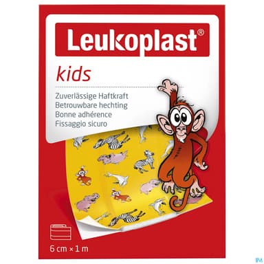 LEUKOPLAST PANS KIDS ZOO 1MX6CM