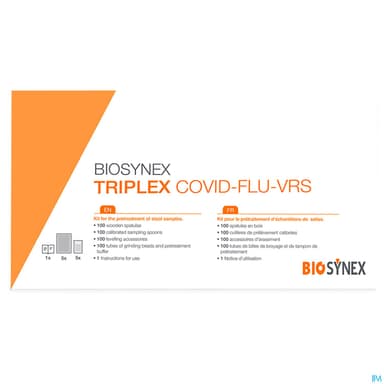 BIOSYNEX COMBO COVID FLU BSS X25