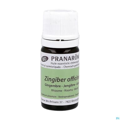 Pranarom Huile Essentielle Bio Gingembre Rhizome 5ml